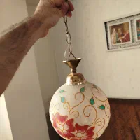 لوستر و جلو مبلی و میز عسلی ست ۳ تیکه تمام چوب|لوستر و چراغ آویز|فردیس, نسترن غربی|دیوار