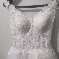 لباس عروس|لباس|نقده, |دیوار