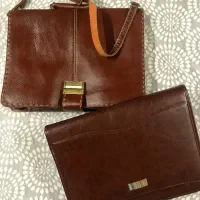 کیف چرم طبیعی گاو دست دوز تیماج