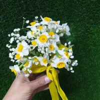 گلدان گل نرگس|گل مصنوعی|صفادشت, |دیوار