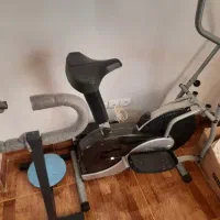 دستگاه دوچرخه ثابت و دستگاه لاغر کننده شکم و پهلو