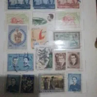تعدادی تمبر کلکسیونی|کلکسیون سکه، تمبر، اسکناس|کرج, کیانمهر|دیوار