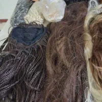 مو برای شینیون ویک پوستیژ و مو استفاده نشده|آرایشی، بهداشتی، درمانی|تهران, مهرآباد|دیوار