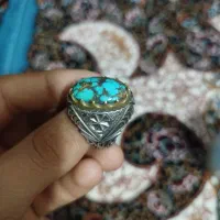 فیروزه اصل رکاب نقره