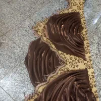 کتیبه قهوه‌ای رنگ|پرده، رانر، رومیزی|مشهد, خواجه ربیع|دیوار