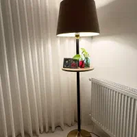 آباژور ایستاده پایه فلزی استنددار