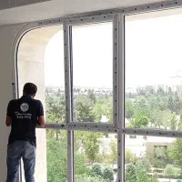 در و پنجره چند جداره  upvc نمایندگی سی فور