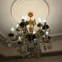 لوستر برنجی قدیمی