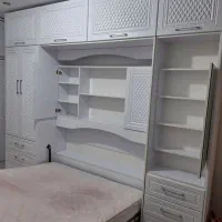 تخت کمجا تخت تاشو دونفره ممبران میز آرایش