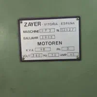 فرز بستر سنگین زایر اسپانیا ZAYER BF-3 (طول ۲۲۰۰)