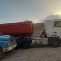 ولوو و تریلی کمپرسی جفت اچ ۱۶