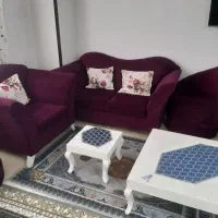 مبلمان ۹نفره ومیز غذا خوری ۶نفره|مبلمان خانگی و میز عسلی|ماهدشت, |دیوار