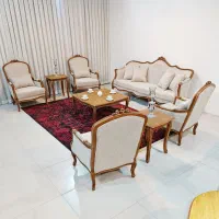 مبل کویین فرانسوی/ راش