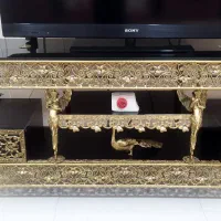 میز تلویزیون برنجی