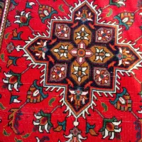 یک عدد زرنیم دستباف تازه از داربازشده|فرش|قلعه چای, |دیوار