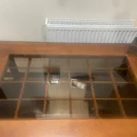 فروش فوری میز  نهار خوری چوب راش چهار نفره