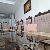 مبل سلطنتی ۹ نفره|مبلمان خانگی و میز عسلی|گرمدره, |دیوار