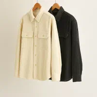 کت پیراهنی مخمل کبریتی