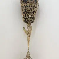 سطل زباله برنجی فرشته