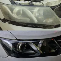 تعمیرات چراغ .شفاف سازی چراغ .هدلایت