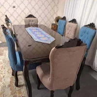 فروش میزناهارخوری با مبل راحتی|مبلمان خانگی و میز عسلی|هادی شهر, |دیوار