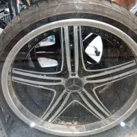 رینگ و لاستیک سایز ۲۰ مرسدس