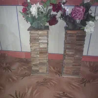 بوفه ب همراه گلدان|بوفه، ویترین، کنسول|گنبد کاووس, |دیوار