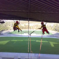 پیچ روپلاک سنگ نما نورپردازی راپل طنابکار