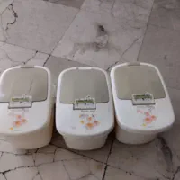 سطل مستطیل چرخ دار ۱۰کیلیوبی|ظروف نگهدارنده، پلاستیکی، یکبارمصرف|تهران, مهران|دیوار