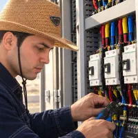 برقکار برق کار تکفاز سه فازصنعتی لاینر اعلام حریق