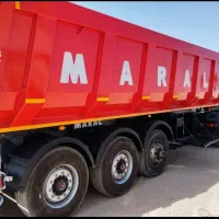 تریلی کمپرسی سه محورطرح مارال گاری کفی لبه دار