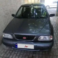 پراید ۱۴۱ مدل ۸۹ نوک مدادی شاسی سالم دوگانه سوز