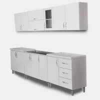 تولید کابینت پیش ساخته اهورا|عمدهفروشی|شازند, |دیوار