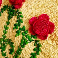 حصیری گل برجسته