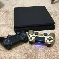 ps4slim یک ترا دو دسته کاملا سالم در حد نو تمیز|کنسول، بازی ویدئویی و آنلاین|مشکین‌دشت, |دیوار