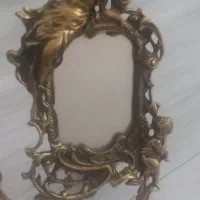 قاب عکس برنزی