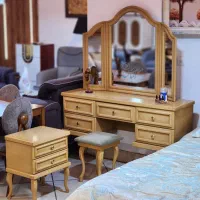 سرویس خواب فرانسوی (مبلمان و قصر جهیزیه الماس)|تخت و سرویس خواب|بیرجند, |دیوار