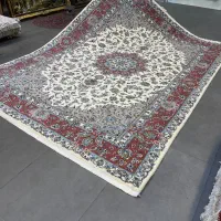 فرش دستباف (بساک)جفت ۹ متری درحد نو کاشان