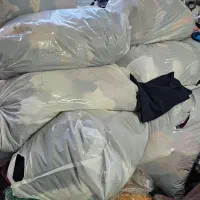 ۲۵۰ کیلو پارچه مانتویی درهم