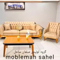 انواع مبل راحتی مدل سناتور ۸نفره شرکتی با اقساط|مبلمان خانگی و میز عسلی|نظرآباد, |دیوار