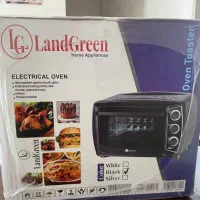 آون توستر لندگرین 6 لیتری مدل Full security Glass