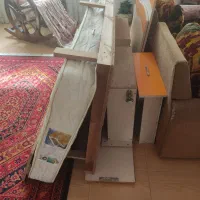 تخت یک نفره ام دی آف سالم باتشک|تخت و سرویس خواب|رشت, رشتیان|دیوار