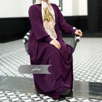 مانتو عبایی زنانه مشکی مجلسی کد (wqm)|لباس|گنبد کاووس, |دیوار