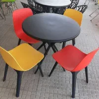 میز و صندلی پلاستیکی غذاخوری سودا ۰۴۵/کرج گلشهر