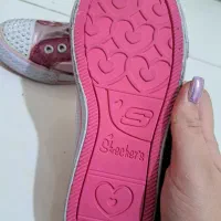 کتونی اسکچرز صورتی سایز ۳۴ ۳۵ ۳۶|کفش و لباس بچه|ری, منصوریه منگل|دیوار