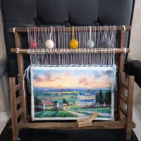 تابلو فرش تزئینی منزل|تابلو فرش|آبیک, |دیوار