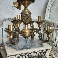 لوستر برنج کاملا نو