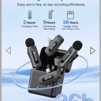 میکروفون یقه‌ای دو عددی بویا|لوازم جانبی موبایل و تبلت|بهبهان, |دیوار