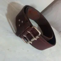 کمربند چرم اصل نو