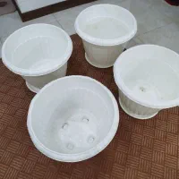 گلدان پلاستیکی بزرگ